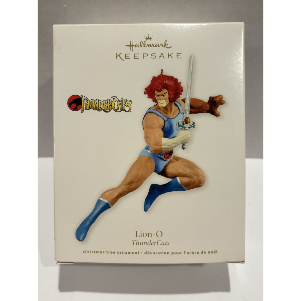 Lion-O Thundercats 2012 Hallmark Keepsake Ornament. Never used in box.